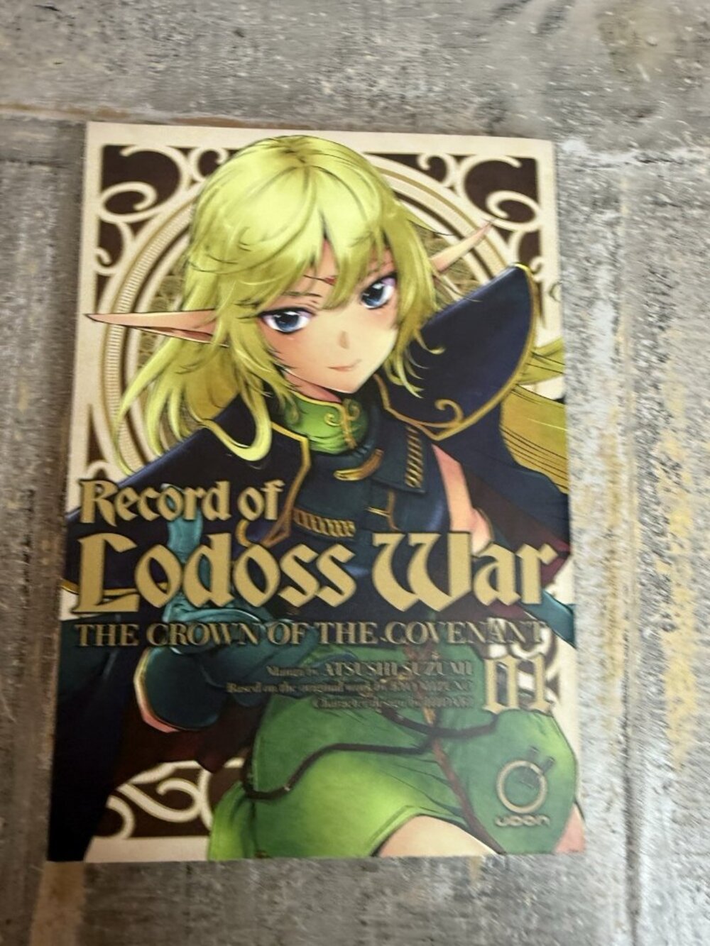 Record of Lodoss War the Crown of the Covenant 1, Paperback by Mizuno, Ryo; S...